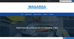 Desktop Screenshot of demolicionesmagarsa.com
